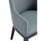 Manhattan Comfort Gansevoort Faux Leather Dining Armchair in Pewter - Set of 2 2-DC051AR-PT - alternate 3